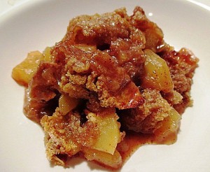 Deliciously Easy Apple Crumble, www.goodfoodgourmet.com