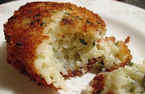Cheesy Italian Rice Croquettes (Suppli or Arancini), www.goodfoodgourmet.com