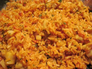 finished rice