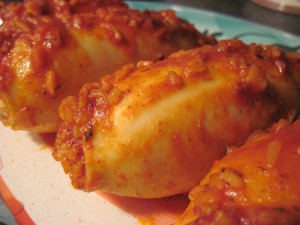 stuffed squid