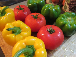 Celebrate Summer With Stuffed Peppers (Yemista), www.goodfoodgourmet.com