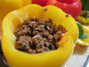 Celebrate Summer With Stuffed Peppers (Yemista), www.goodfoodgourmet.com