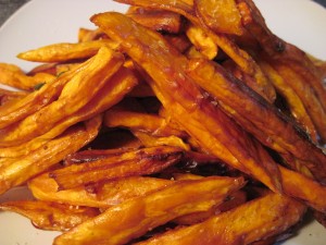 fried sweet potatoes