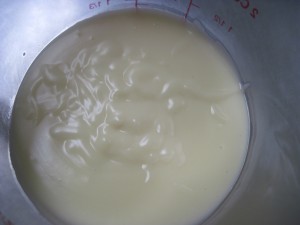 silk and delicious vanilla custard