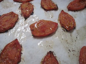 remove after 30 minutes, flip over, and place back into the oven for another 30 minutes