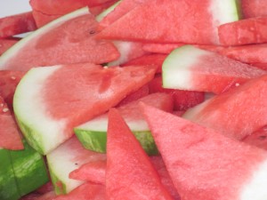 watermelon wedges