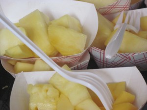 fresh pineapple