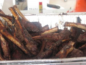 BBQ lamb...make sure to get some of this...