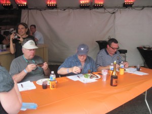 judging the different categories...fun job!