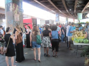 prepared food in addition to produce and craft vendors everywhere