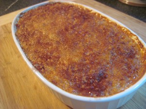 just out of the oven