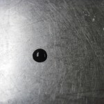 one drop of food coloring is enough