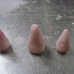 make 3 more tiny cones
