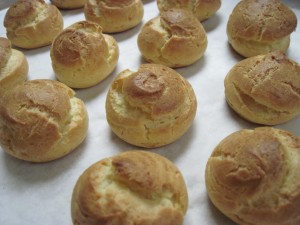 cream puff shells for croquembouche