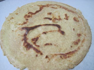 finished Low Carb crepe