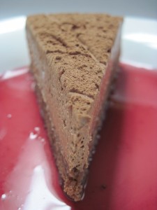My remake of Julia Child's chocolate mousse