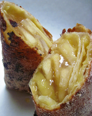 Mexican Apple Pies in cinnamon sugar
