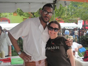 Chef Malachi from Rabbit Restaurant