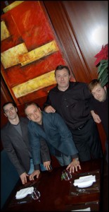 Chef Arturo Ottaviano and his team at Osteria 177 in Annapolis, MD