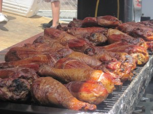 grilled turkey legs