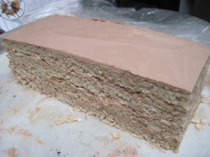 trim, decorate and slice