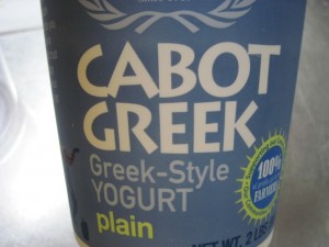 Highly recommend Cabot Greek yogurt