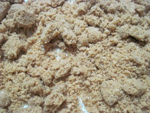make crust with graham cracker, melted butter and bake in the oven, then allow to cool and use in the parfait