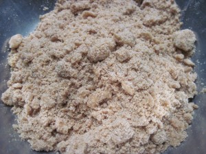 streusel for focaccia