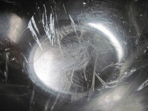 grease and line the bowls for the baked alaska
