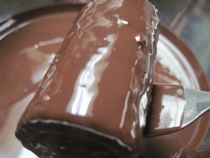 dip into chocolate