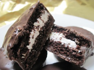 Homemade Hostess Ding Dong's
