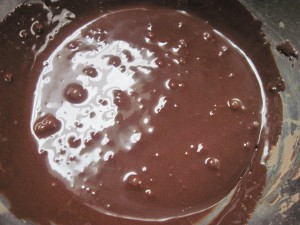 chocolate milk glaze for the voodoo donuts