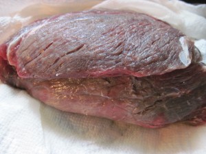 After rinsing, pat dry completely