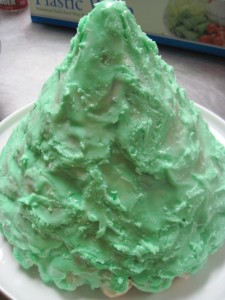 I molded one into a Christmas tree for the holidays to decorate any way you want