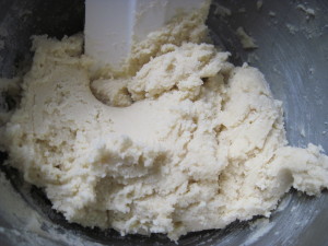 Berger Cookie dough should be firm
