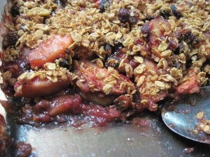 Delicious Strawberry Apple Crisp