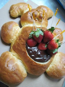 Easter Bunny Bread Centerpiece