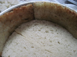 Toast all of the edges and the base doing one piece at a time