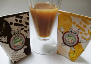 Jax Coco 100% Coconut Water for Kids, Banana and Chocolate Tetra Packs, www.goodfoodgourmet.com
