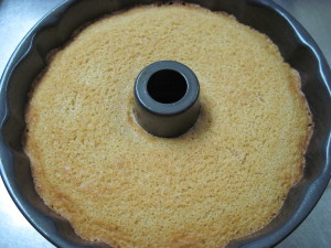 Bake Pudim de Pao until golden brown and set to the touch