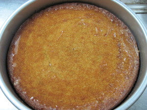 Pour on Rum Syrup for Coconut Rum Cake