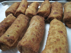 Leche Frita Egg Rolls, www.goodfoodgourmet.com