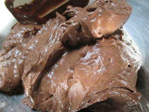 Soft Serve Chocolate Custard Ice Cream, start with a rich chocolate custard, www.goodfoodgourmet.com