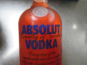 finished strawberry liquer after 6 days