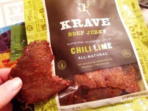 Krave Chili Lime Beef Jerky, Summer Fancy Food Show 2014, www.goodfoodgourmet.com