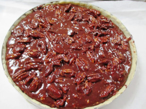 Dark Chocolate Roasted Pecan Pie, www.goodfoodgourmet.com