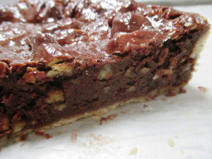 Dark Chocolate Roasted Pecan Pie, www.goodfoodgourmet.com