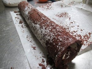 Jacques And Julia's Chocolate Souffle Roulade, www.goodfoodgourmet.com