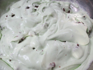 Peppermint Semifreddo With Brownie Fudge Swirls, www.goodfoodgourmet.com