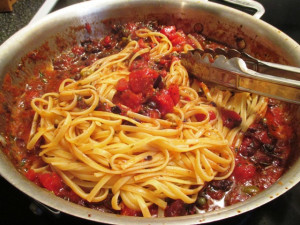 Getting It On With Pasta Puttanesca, www.goodfoodgourmet.com